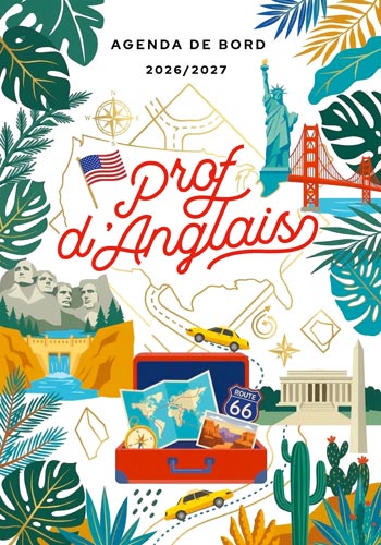 Agenda prof d'anglais 2026-2027