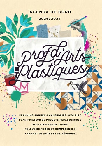 Agenda prof d'arts plastiques 2026-2027