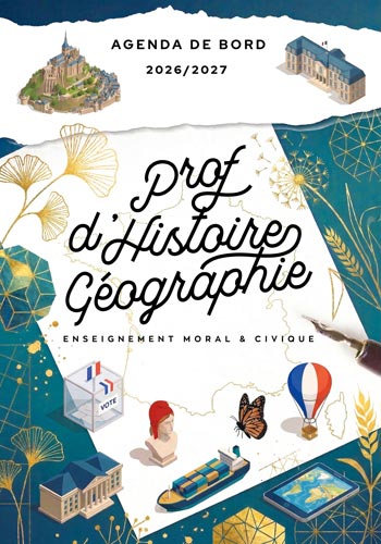 Agenda prof histoire-géo 2026-2027