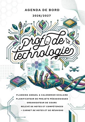 Agenda prof de technologie 2026-2027